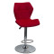 Барный стул Onder Mebli Torino BAR CH - BASE Красный В-1016 Бархат-0-thumb