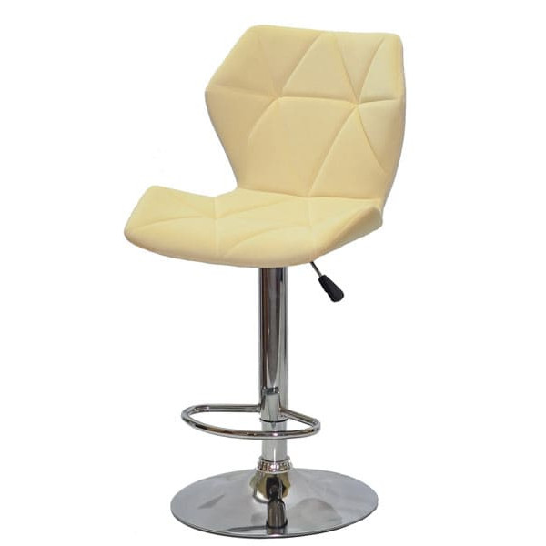 Барный стул Onder Mebli Torino BAR CH - BASE Молочный B-1020 Бархат-1