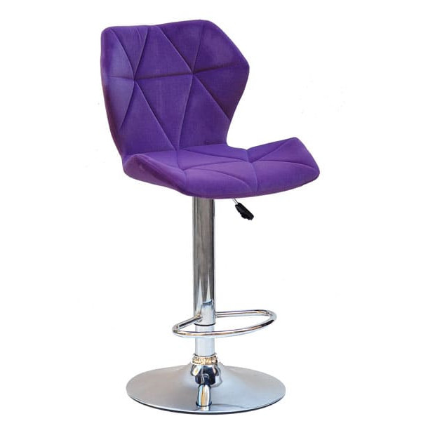 Барный стул Onder Mebli Torino BAR CH - BASE Пурпур B-1013 Бархат-0