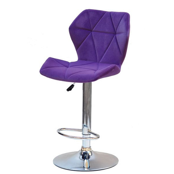 Барный стул Onder Mebli Torino BAR CH - BASE Пурпур B-1013 Бархат-1