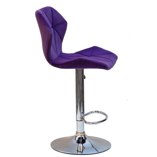 Барный стул Onder Mebli Torino BAR CH - BASE Пурпур B-1013 Бархат-3