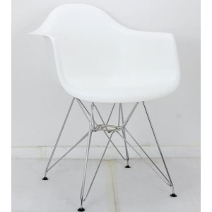 Кресло Onder Mebli Leon CH-ML Белый 07 Пластик