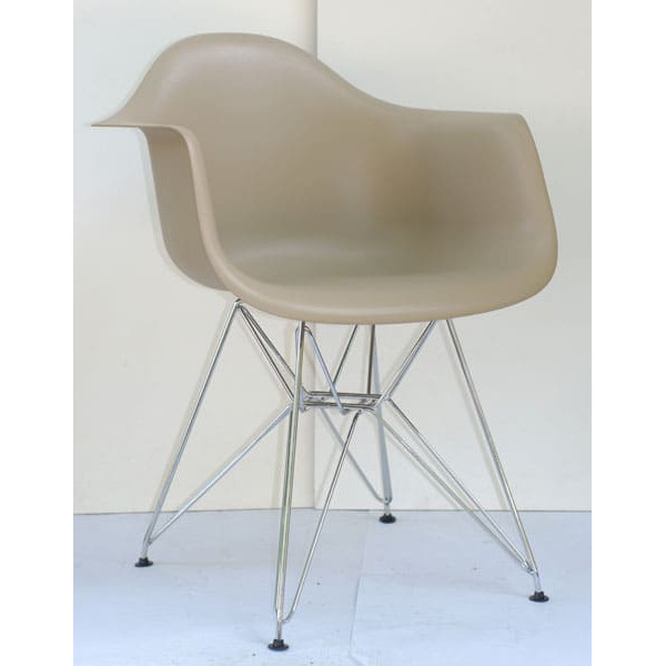 Крісло Onder Mebli Leon CH-ML Бежевий 06 Пластик-0