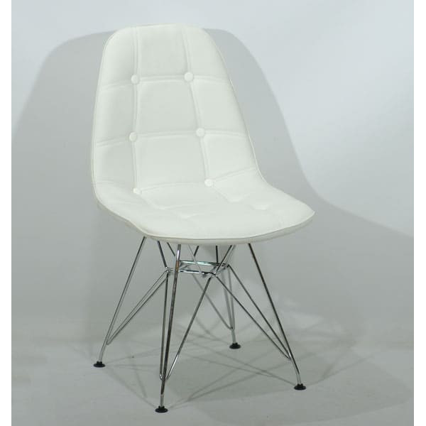 Стул Onder Mebli Alex CH-ML Белый Экокожа-0