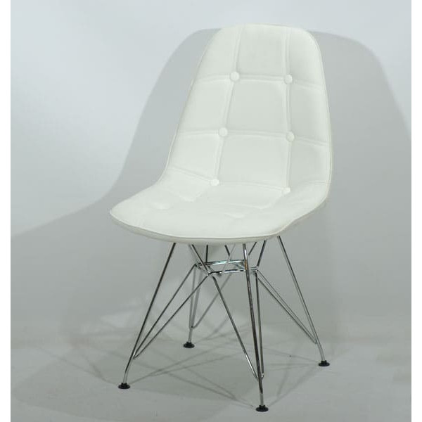 Стул Onder Mebli Alex CH-ML Белый Экокожа-1