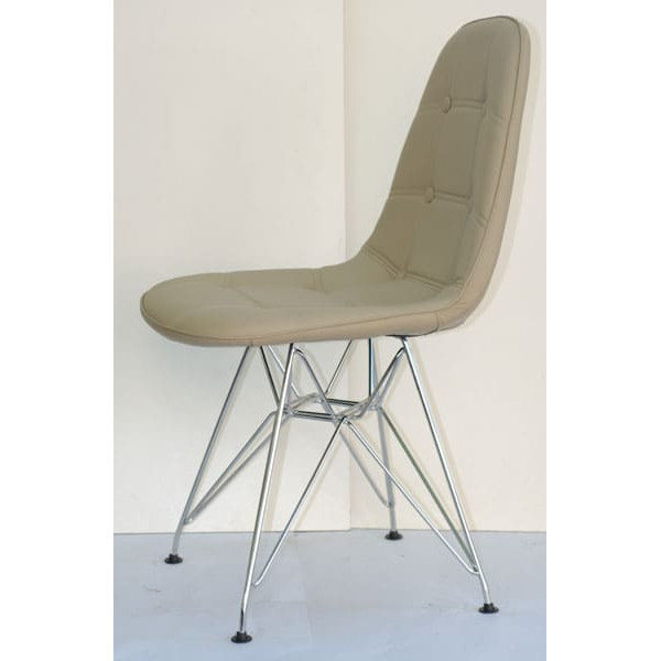 Стул Onder Mebli Alex CH-ML Бежевый 06 Экокожа-1