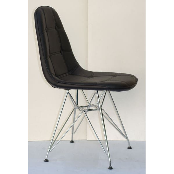 Стілець Onder Mebli Alex CH-ML Чорний Екошкіра-2