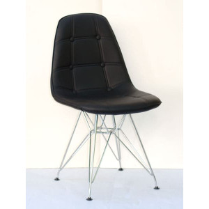 Стілець Onder Mebli Alex CH-ML Чорний Екошкіра