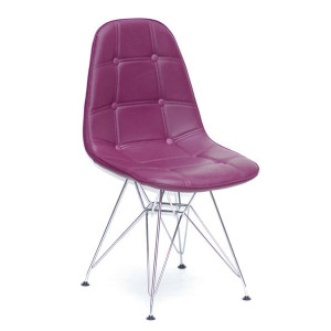 Стілець Onder Mebli Alex CH-ML Пурпурний 61 Екошкіра