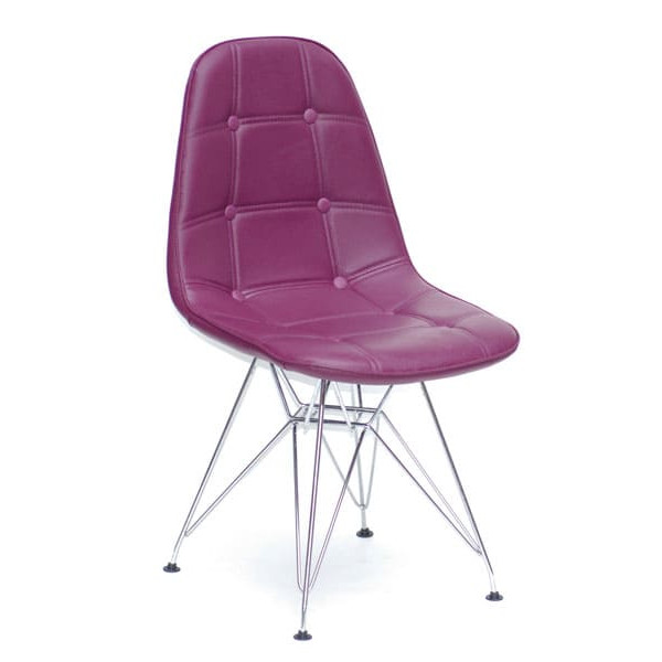Стілець Onder Mebli Alex CH-ML Пурпурний 61 Екошкіра-0