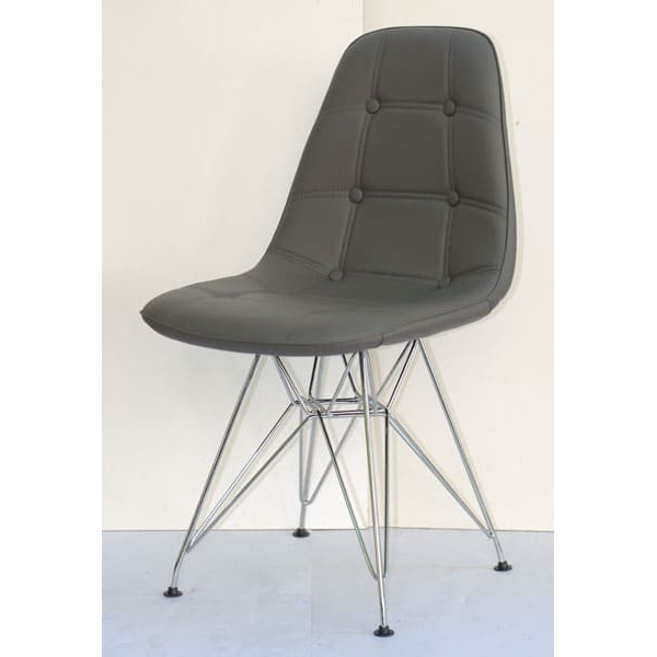 Стул Onder Mebli Alex CH-ML Серый 21 Экокожа-3