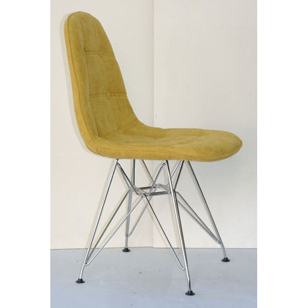 Стілець Onder Mebli Alex CH-ML Шеніл Жовтий G-100-2