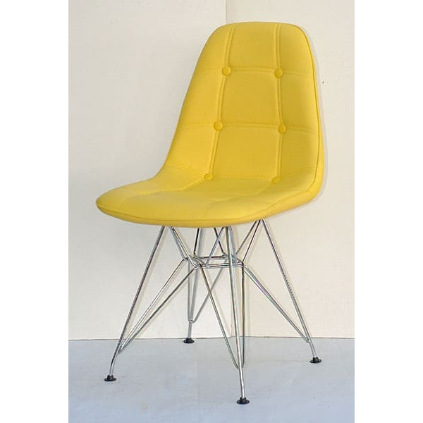 Стул Onder Mebli Alex CH-ML Желтый 12 Экокожа-1