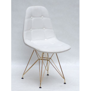 Стул Onder Mebli Alex GD-ML Белый Экокожа