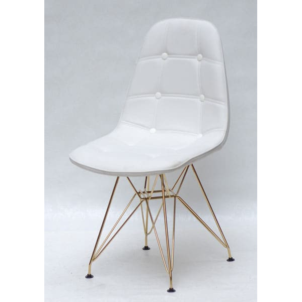 Стул Onder Mebli Alex GD-ML Белый Экокожа-1