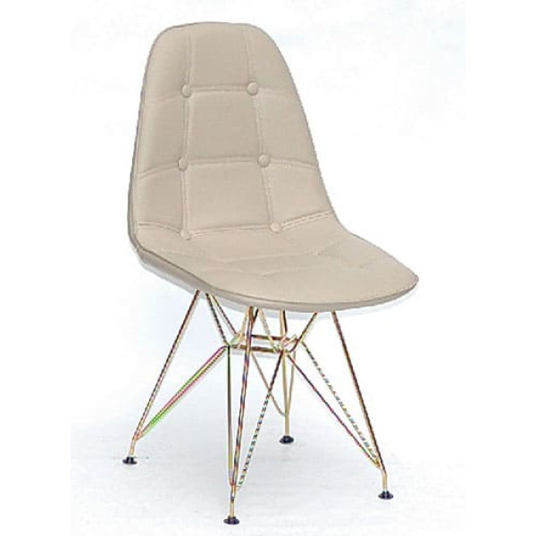 Стілець Onder Mebli Alex GD-ML Бежевий 06 Екошкіра-0