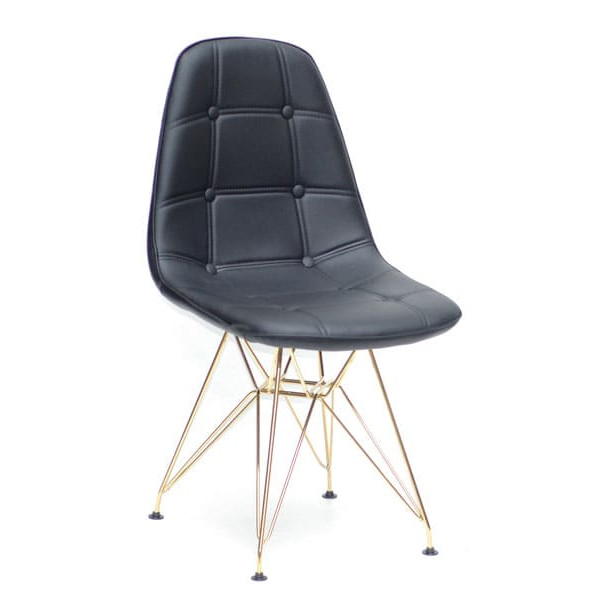 Стул Onder Mebli Alex GD-ML Черный Экокожа-0