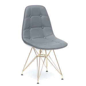 Стул Onder Mebli Alex GD-ML Серый 21 Экокожа