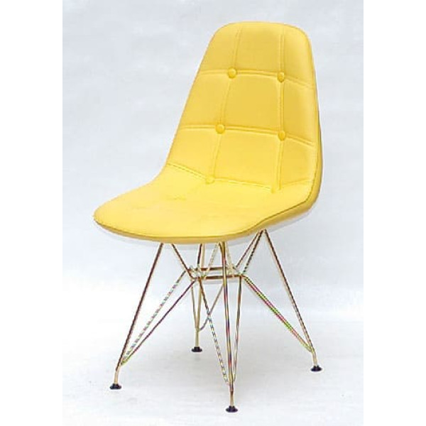 Стул Onder Mebli Alex GD-ML Желтый 12 Экокожа-1