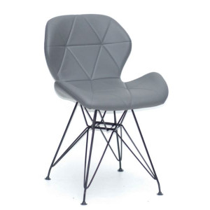 Стул Onder Mebli Invar BK-ML Серый 21