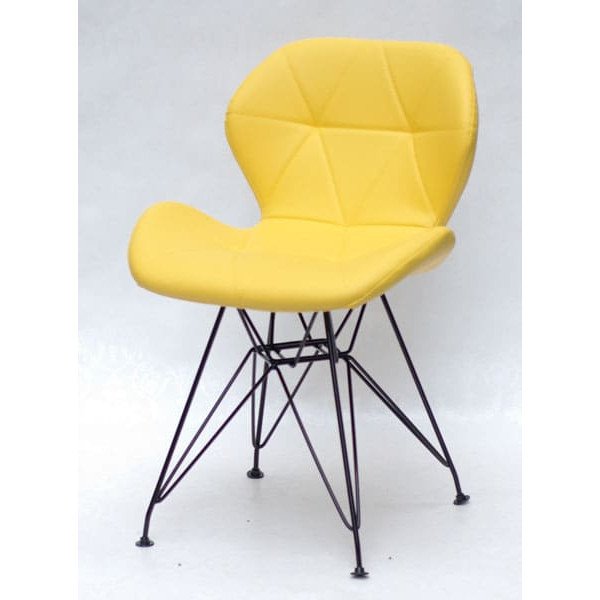 Стілець Onder Mebli Invar BK-ML Жовтий 12-1