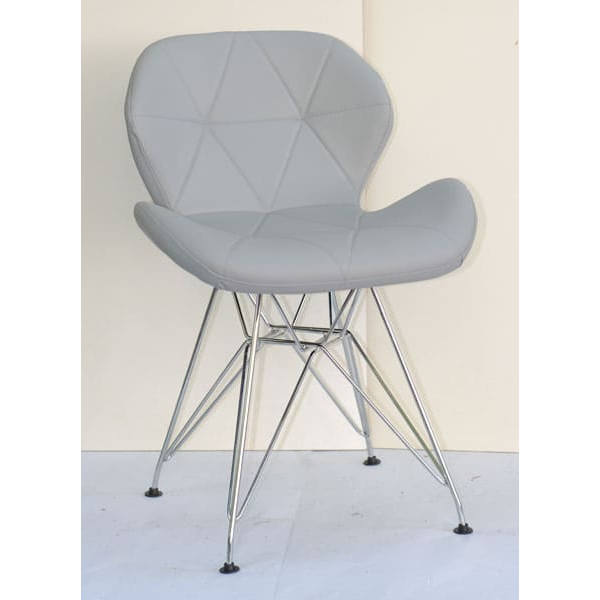 Стілець Onder Mebli Invar CH-ML Сірий 35-0