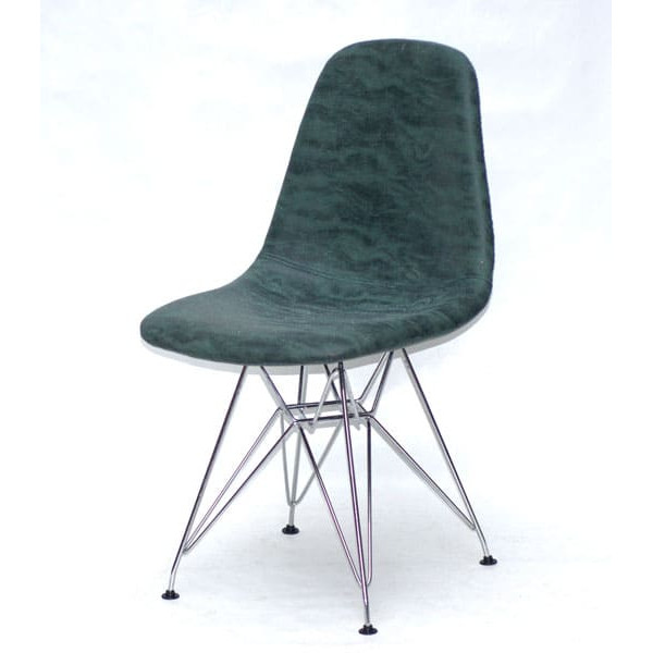 Стілець Onder Mebli Lari CH-ML Зелений MR-202 Нубук-1