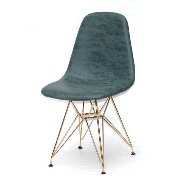 Стілець Onder Mebli Lari GD-ML Зелений MR-202 Нубук-0