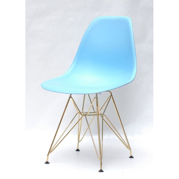 Стул Onder Mebli Nik GD-ML Голубой 52-1