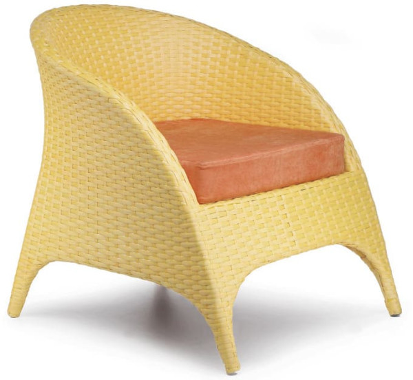 Кресло Pradex Монтана Лаунж Желтый-0