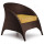 Кресло Pradex Монтана Лаунж Темно-коричневый