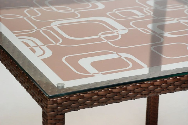 Стол Pradex Галант-К Коричневый Квадратный-3