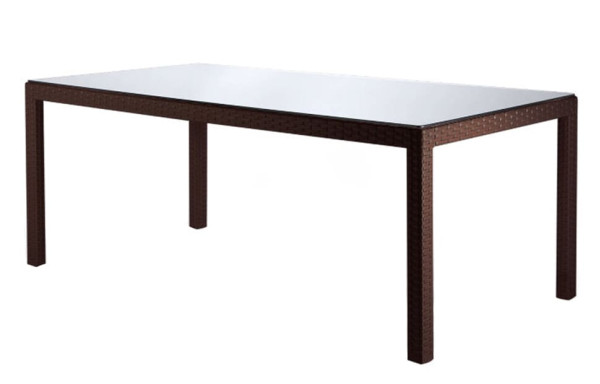 Стол из ротанга Pradex Галант Коричневый-0