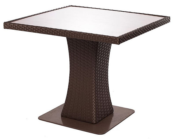 Стіл Pradex Неаполь-М квадратний Коричневий-0