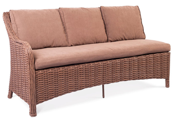 Диван Pradex Аделина с одним подлокотником Коричневый-0