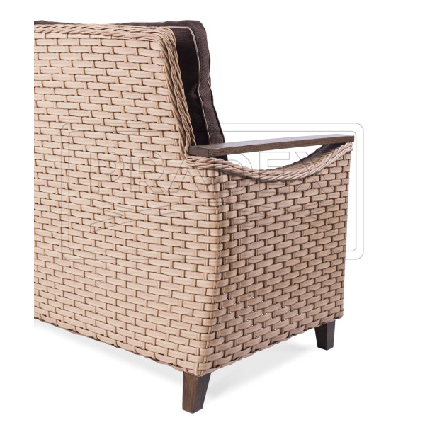 Диван Pradex Бридж трехместный с одним подлокотником-2