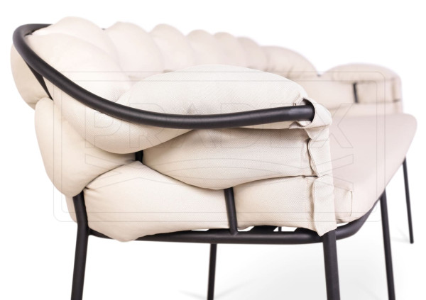 Садовий диван 3-місний Pradex Елеонор Зелений-7