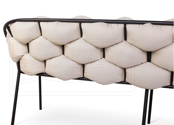 Садовий диван 3-місний Pradex Елеонор Зелений-8