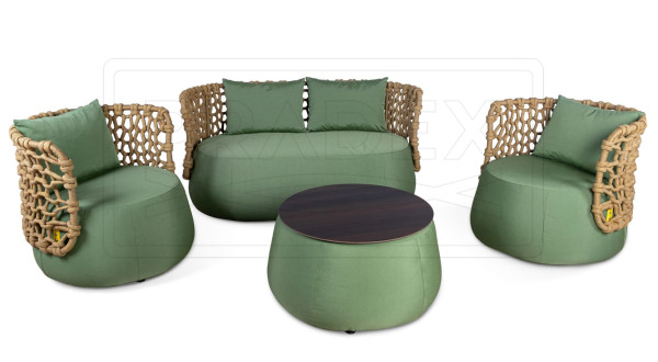 Садовий диван Pradex Геліос двомісний-1