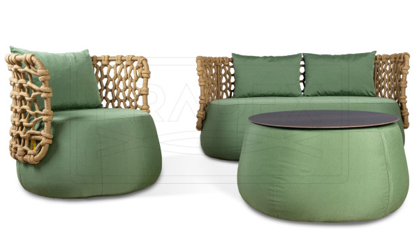 Садовий диван Pradex Геліос двомісний-2