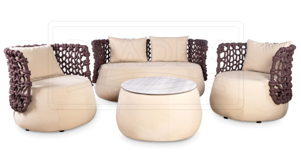 Садовий диван Pradex Геліос двомісний-7