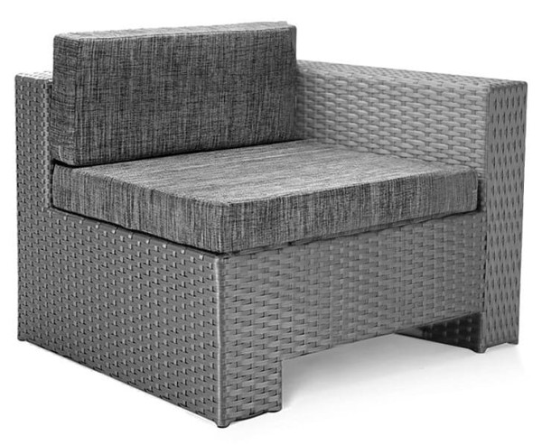 Кутовий елемент Pradex Гранд Сірий-0