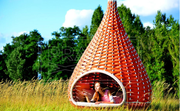 Подвесной лаунж диван Pradex Инжир-2