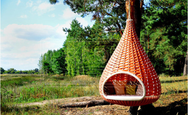 Подвесной лаунж диван Pradex Инжир-3