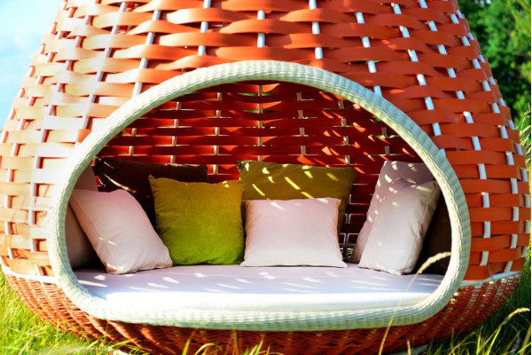 Подвесной лаунж диван Pradex Инжир-5