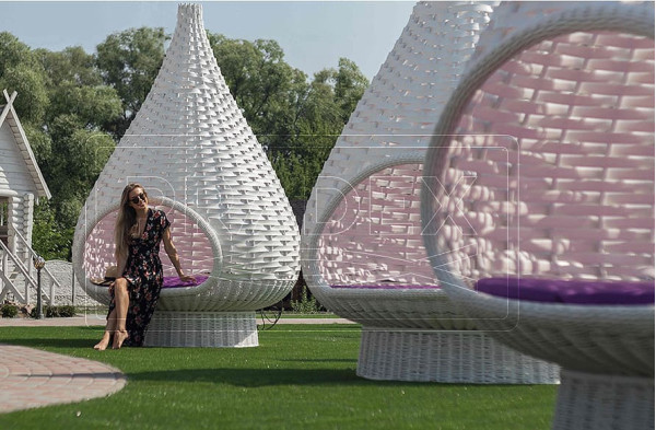 Подвесной лаунж диван Pradex Инжир-10