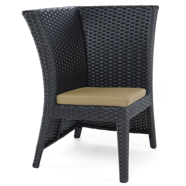 Кутовий елемент Pradex Каліфорнія Чорний-0