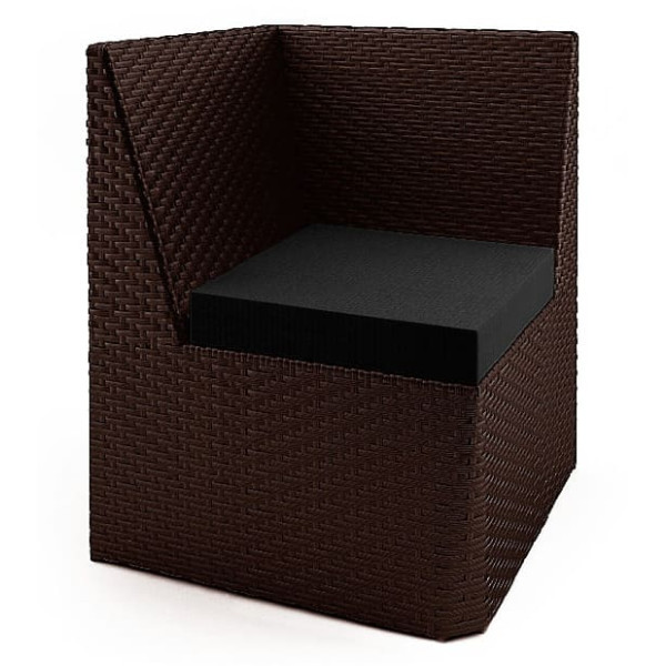 Кутовий елемент Pradex Капрі Коричневий-0