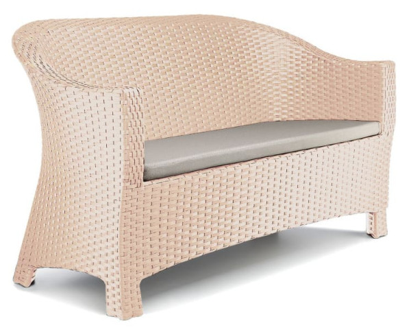 Диван из ротанга Pradex Комфорт трехместный Бежевый-0