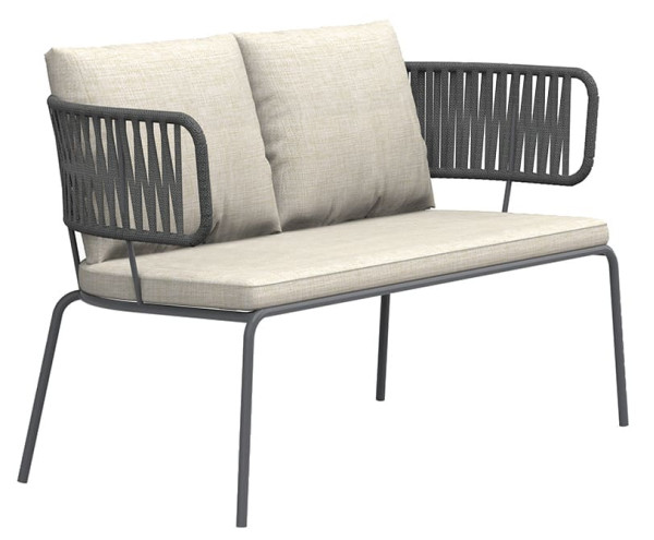 Садовый диван Pradex Комо двухместный-0